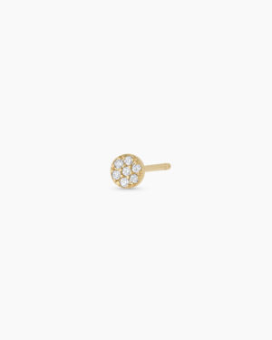 Diamond Pav?? Single Stud