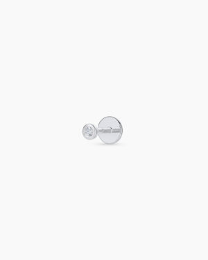 Classic Diamond Flat Back Single Stud