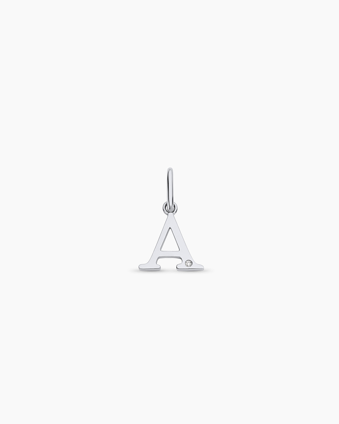 14k Solid White Gold