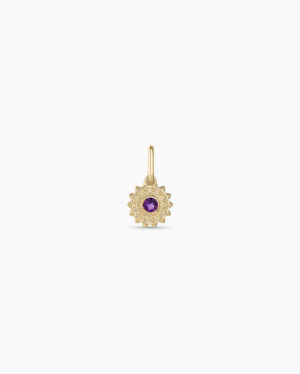 Sun Birthstone Charm