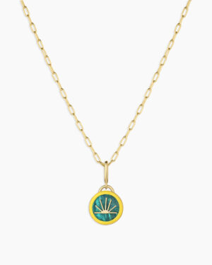 Power Gemstone Parker Charm Necklace Inspiration