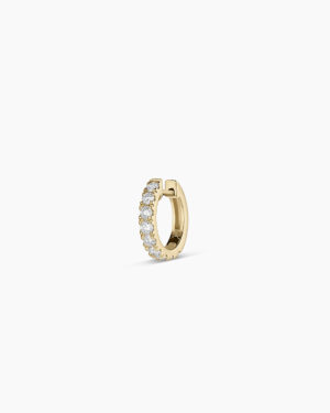 Lab Grown Diamond Eternity Single Huggie
