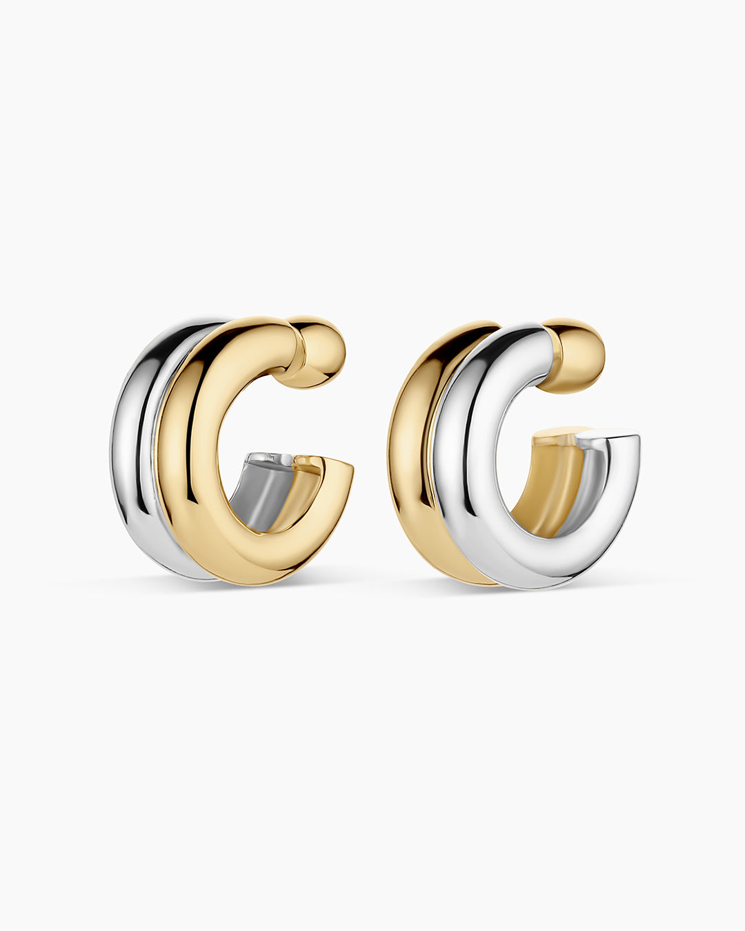 18k Gold & Silver Plated