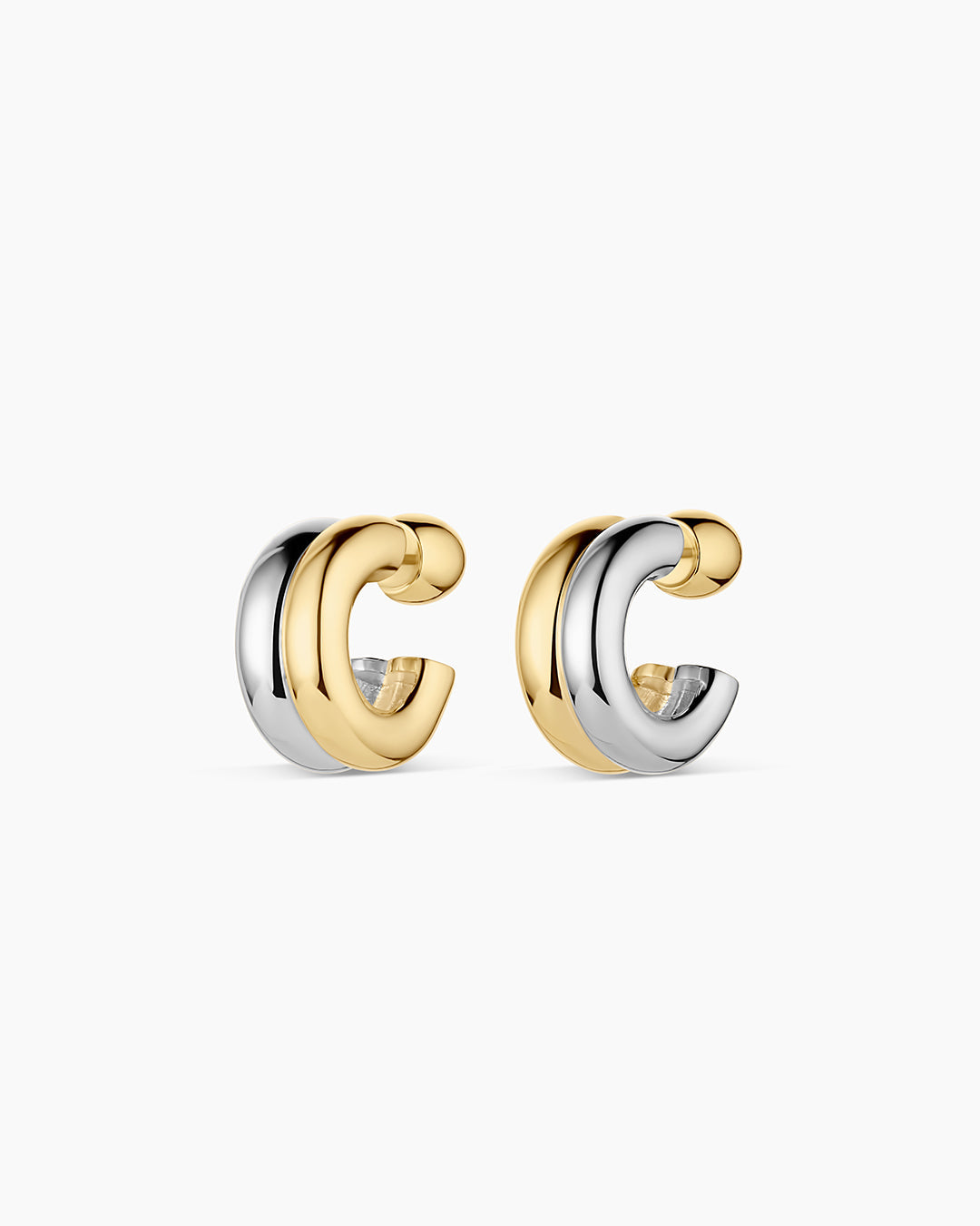 18k Gold & Silver Plated