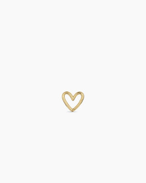 Delicate Heart Carabiner Charm