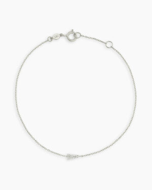 Diamond Pav?? Alphabet Bracelet