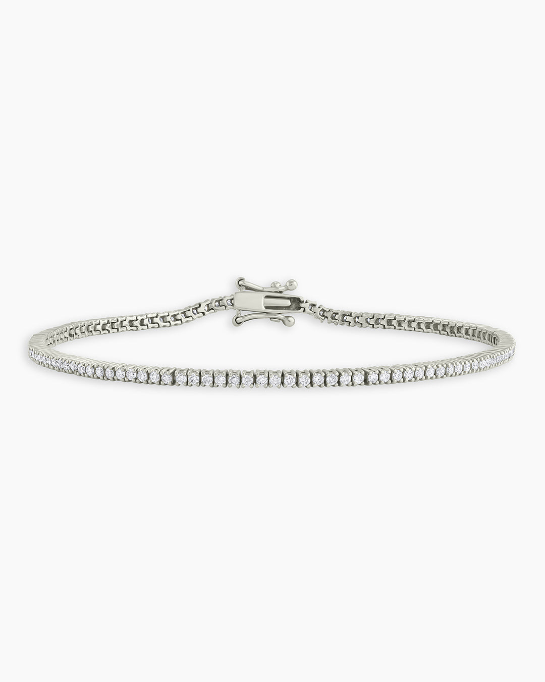 14k Solid White Gold