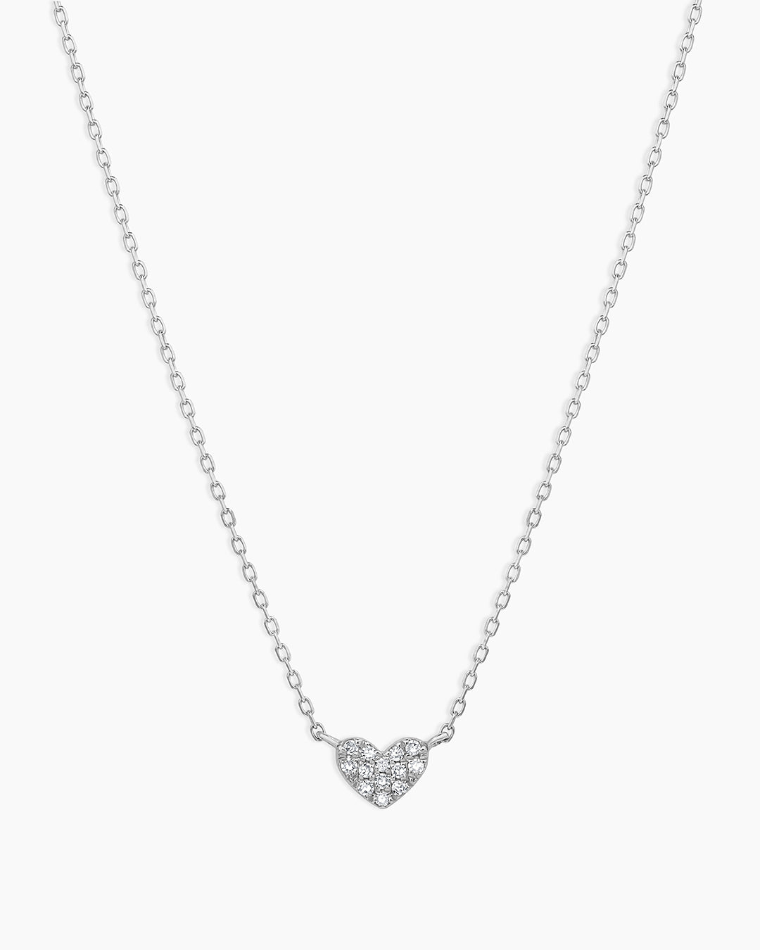 14k Solid White Gold